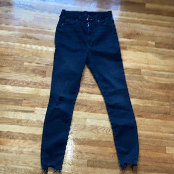 High Ankle Jeans distressed - Picture 2 of 7